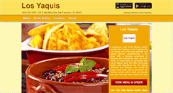 Desktop Screenshot of los-yaquis.com